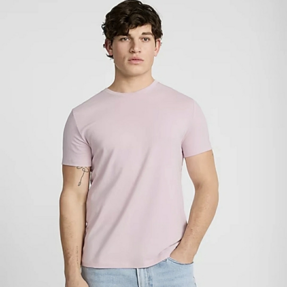 Express "Pima Cotton" Crewneck T-Shirt 2022